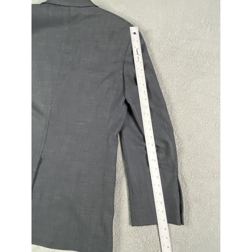 Brooks Brothers Suit Jacket 40 R Gray Wool Birdseye Luxury Brooksease Sport Coat - Picture 8 of 16